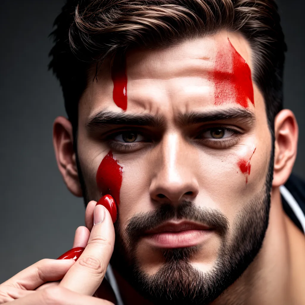 homem rosto vermelho dermatite cuidados homem rosto vermelho dermatite cuidados