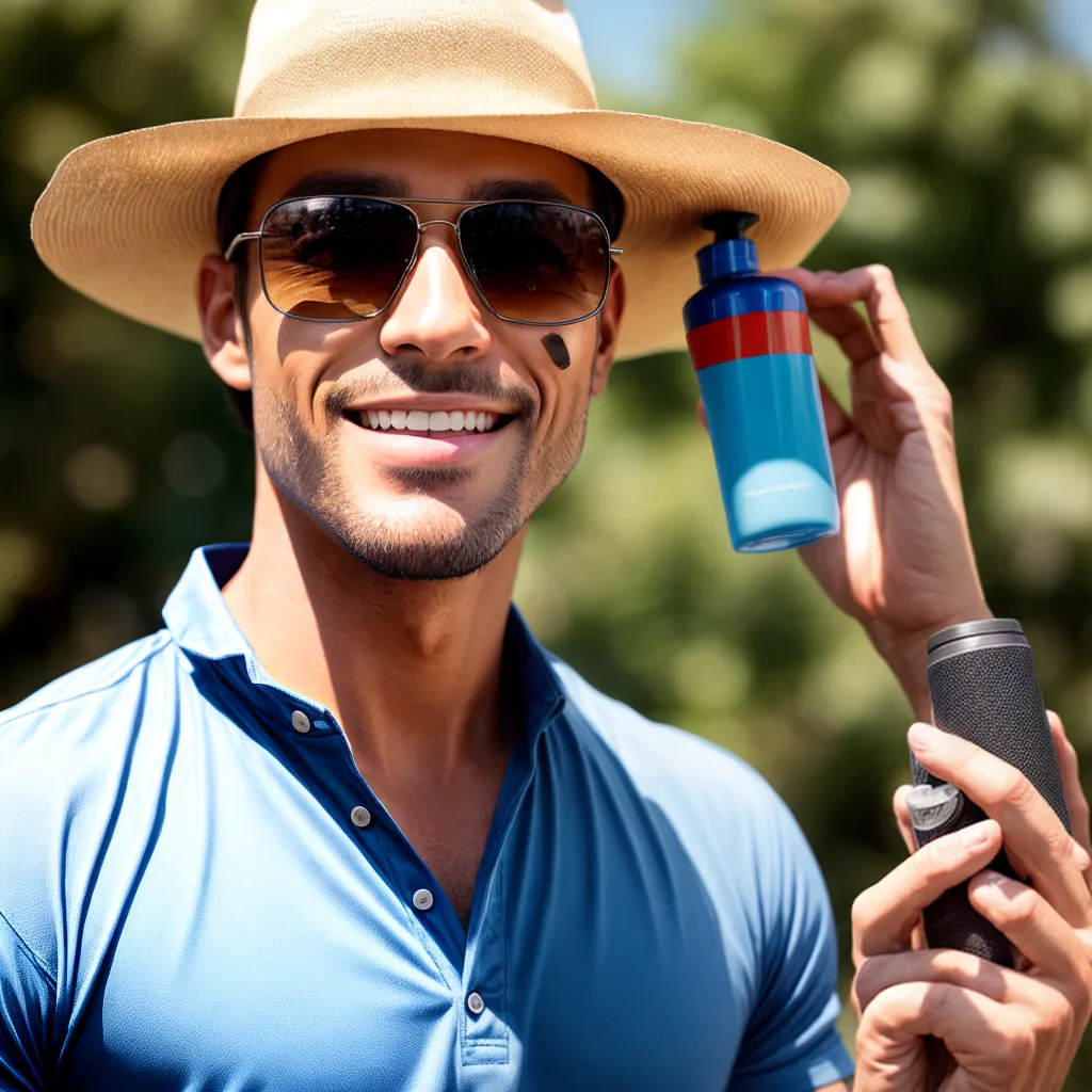 homem sorrindo pele saudavel protecao solar