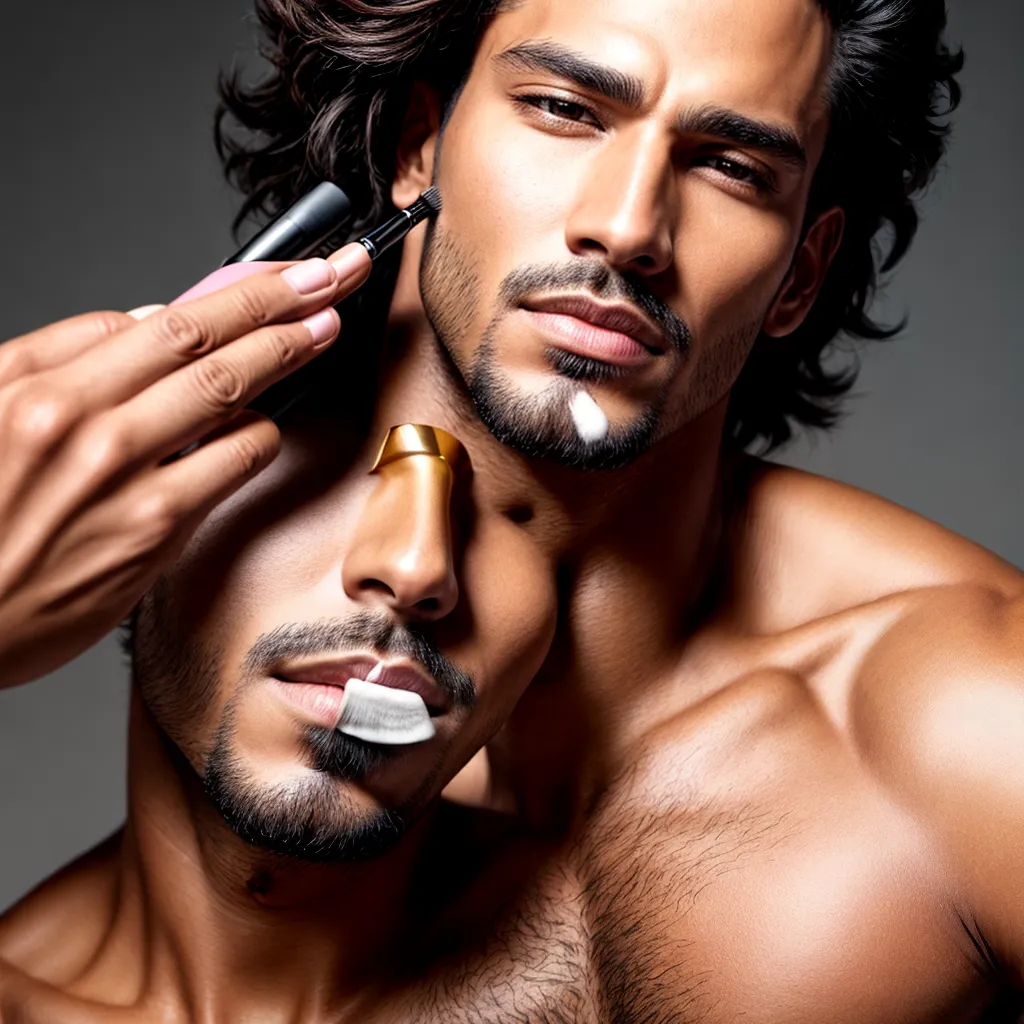 pele perfeita maquiagem homem