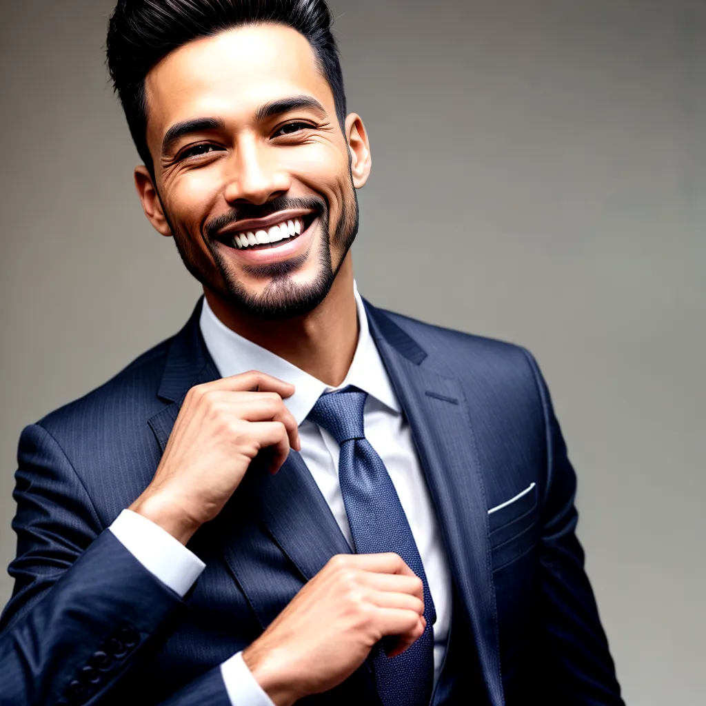 homem sorridente dentadura confianca