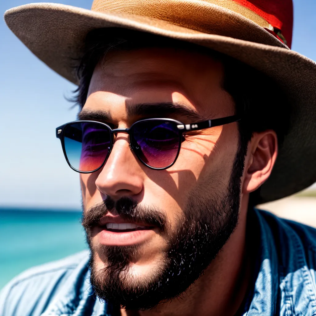homem confiante protecao sol cuidados pele