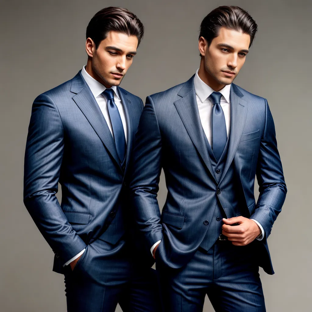 homem confiante postura elegante