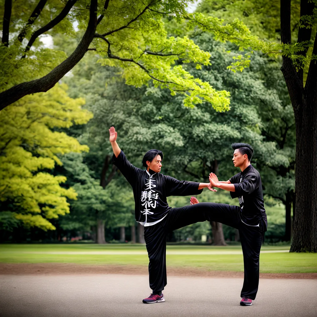 tai chi homem parque serenidade
