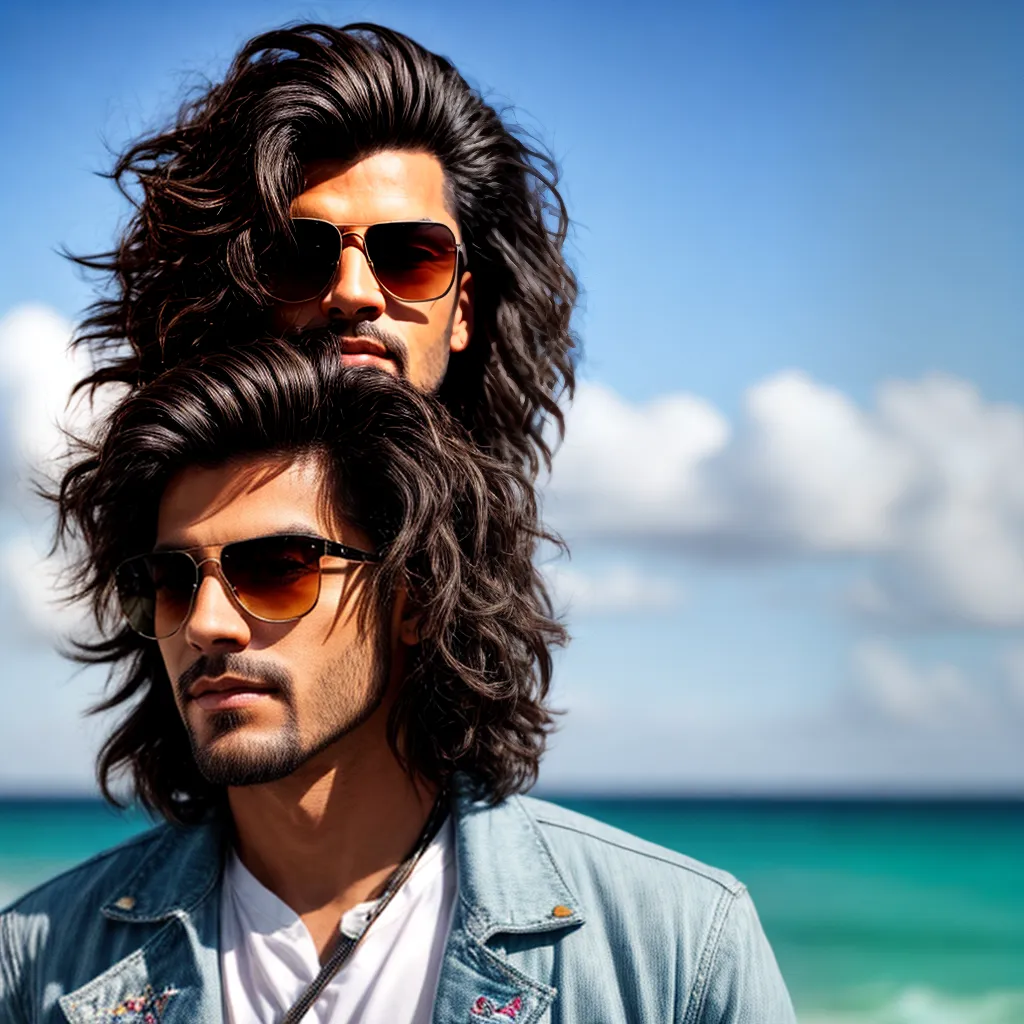 homem mullet estilo retro homem mullet estilo retro