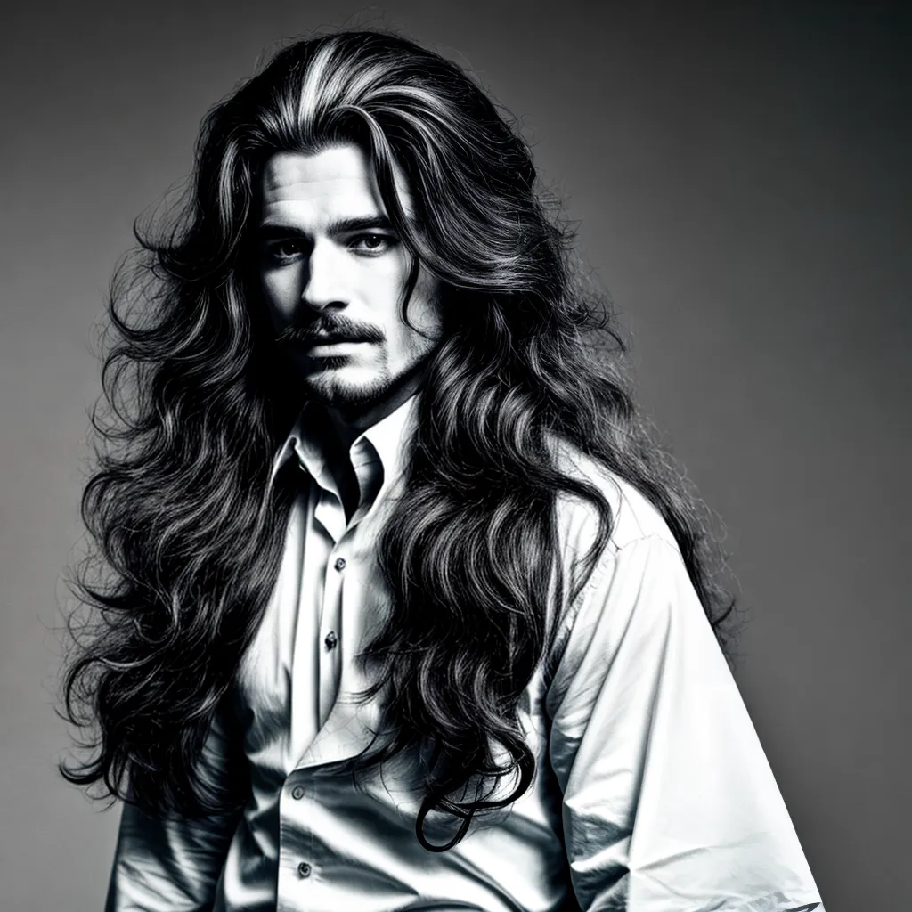 homem cabelo longo estilo 70s homem cabelo longo estilo 70s