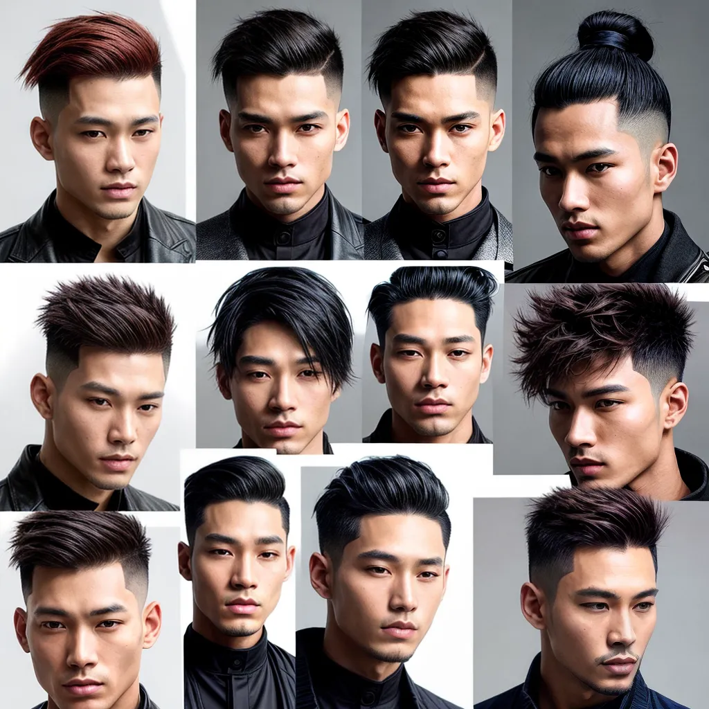 homens asiaticos cortes cabelo modernos homens asiaticos cortes cabelo modernos