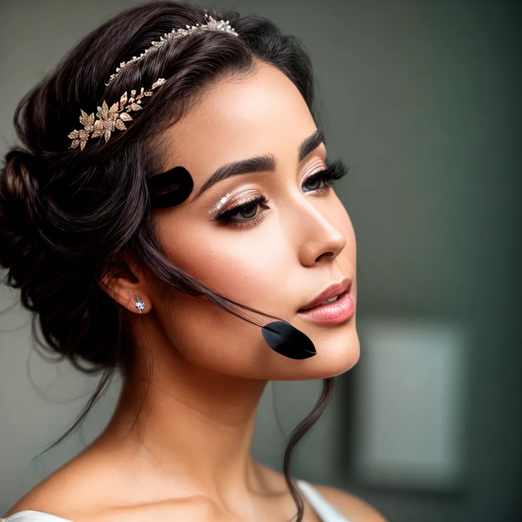 penteado noiva tiara glamour
