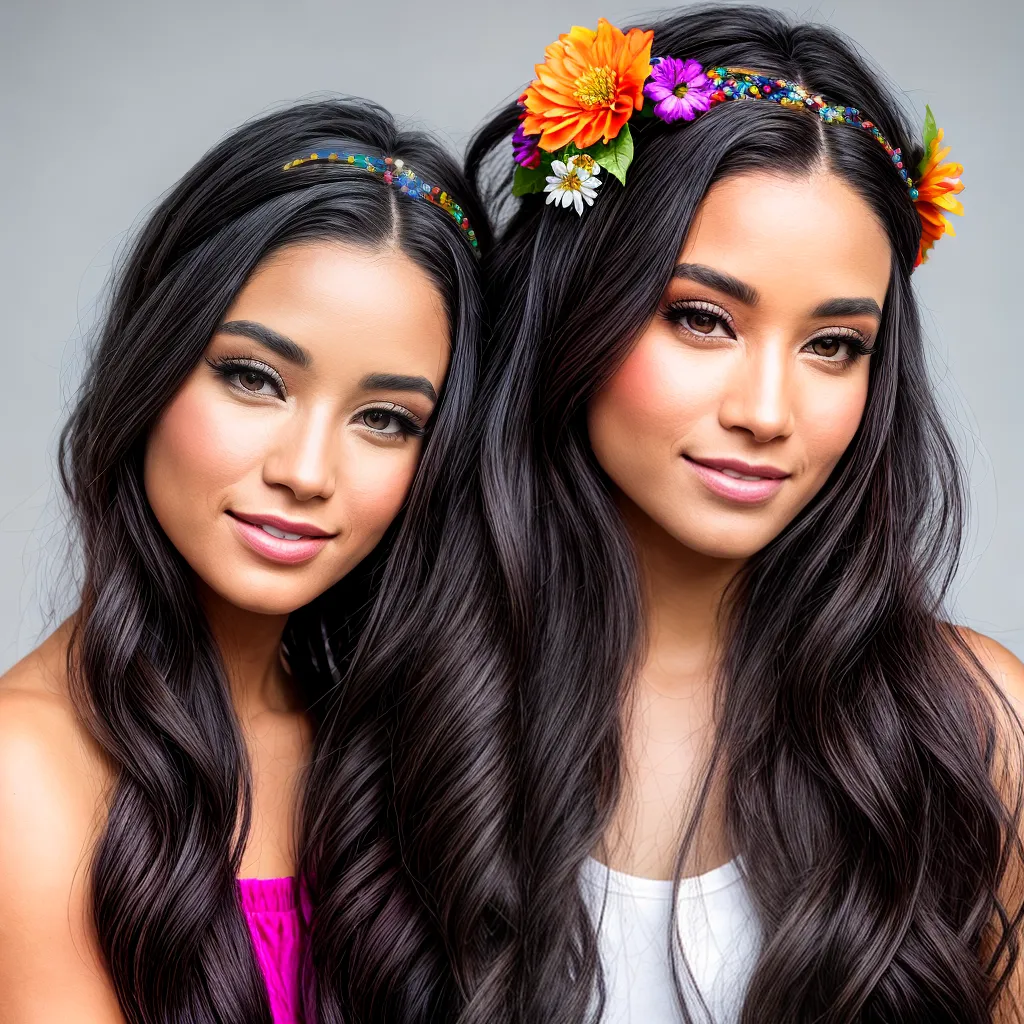 mulher cabelo floral headband boho