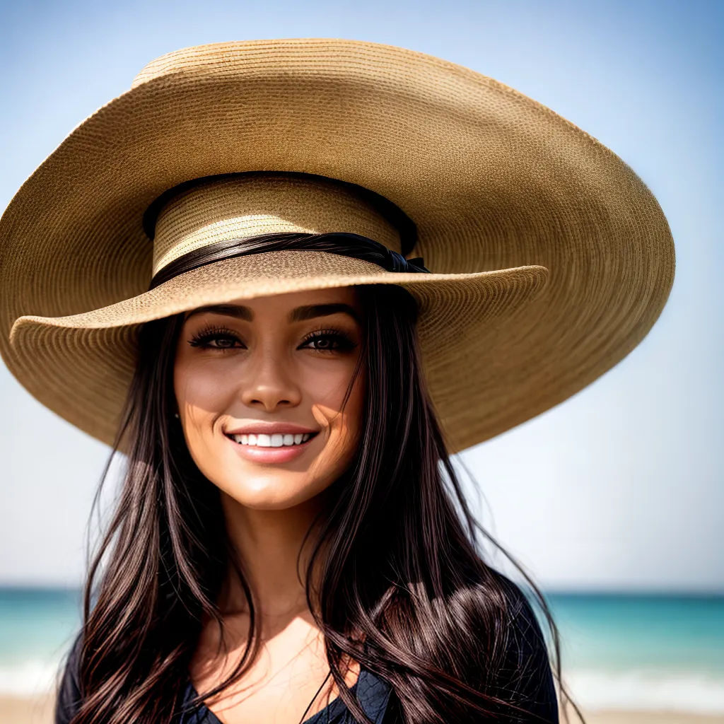 mulher sorriso chapeu estiloso mulher sorriso chapeu estiloso
