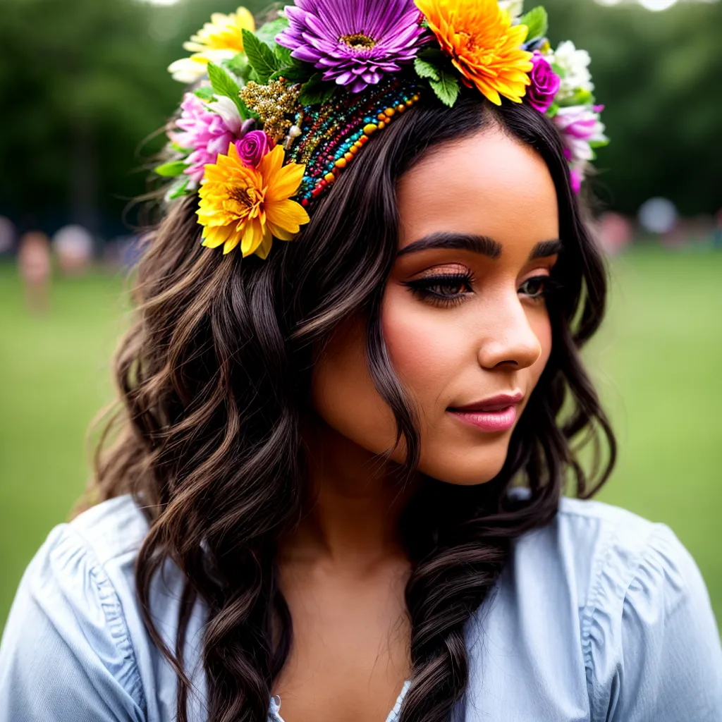 acessorio cabelo boho festival acessorio cabelo boho festival