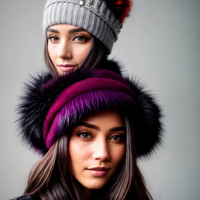 headband tricotado mulher inverno