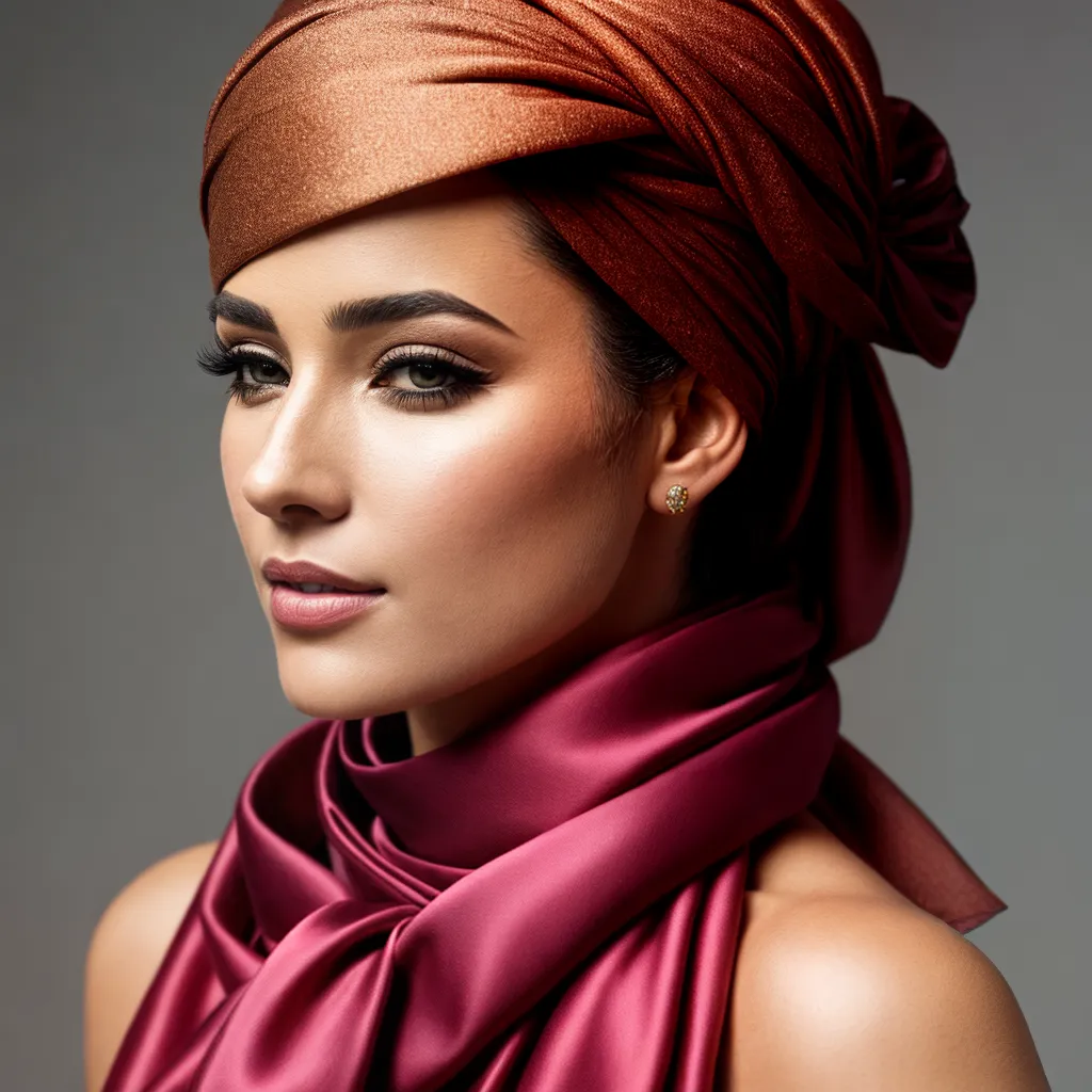 mulher cabelo estilo echarpe sofisticada mulher cabelo estilo echarpe sofisticada