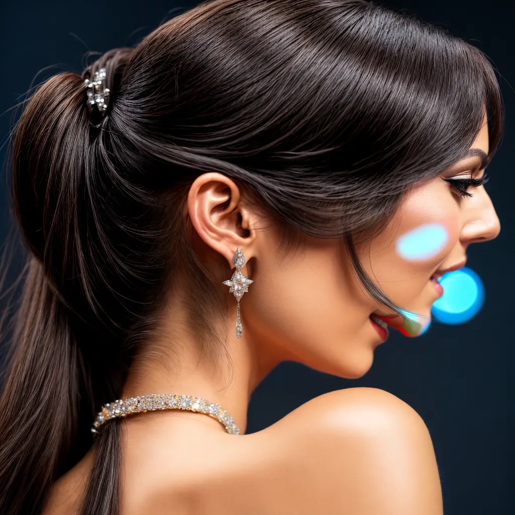 hairpin brilhante rhinestones ponytail hairpin brilhante rhinestones ponytail