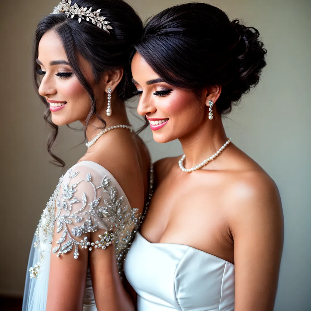 noiva sorriso radiante penteado elegante noiva sorriso radiante penteado elegante
