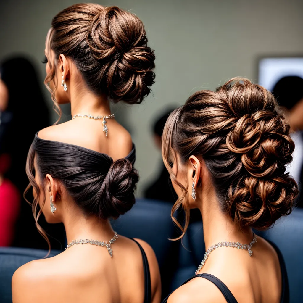 penteado sofisticado cristal gala