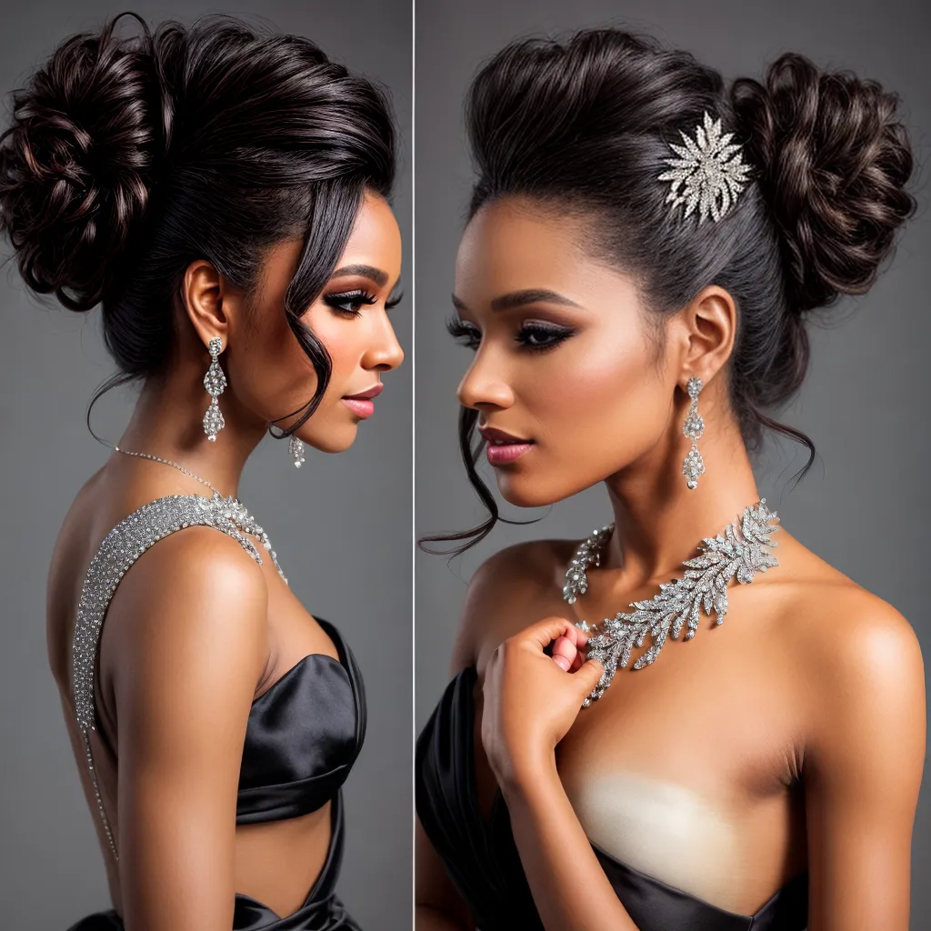 penteado sofisticado cristal gala 1