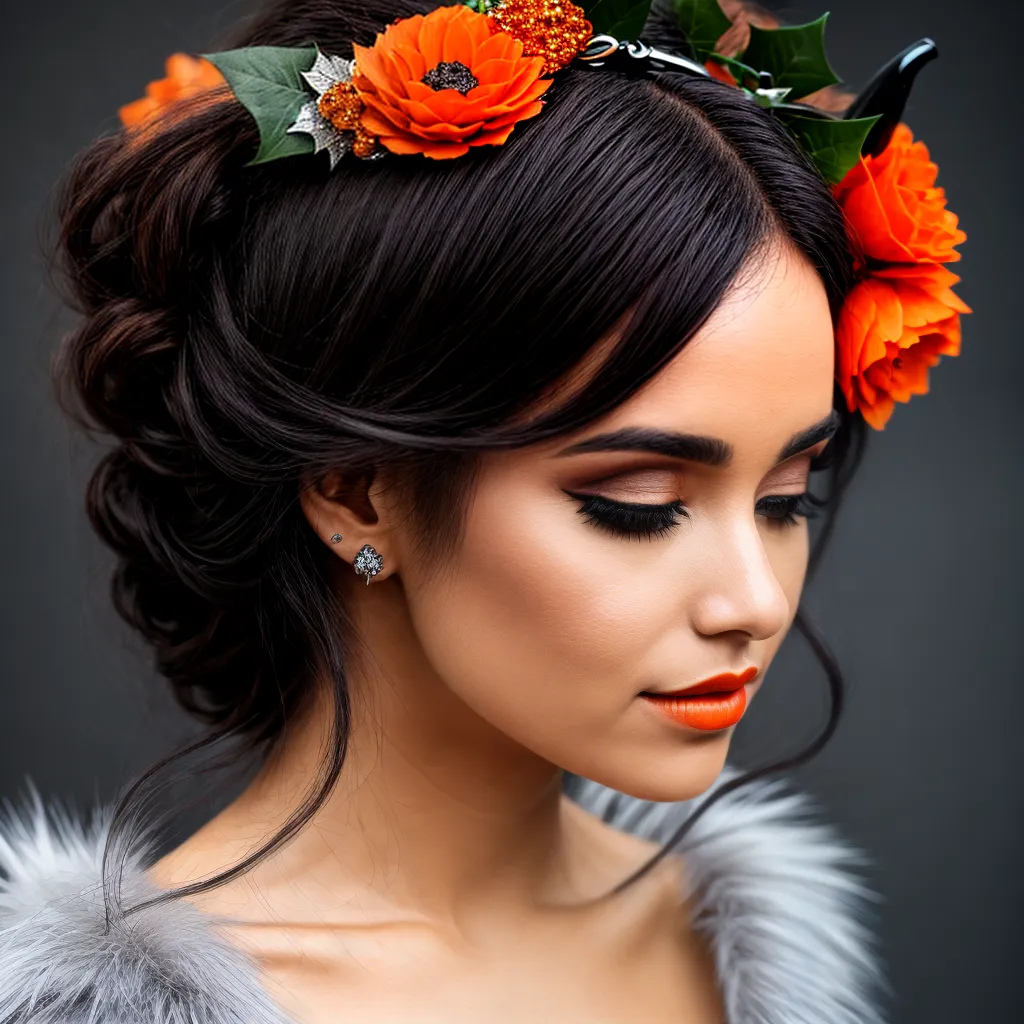 headband halloween aboboras brilho