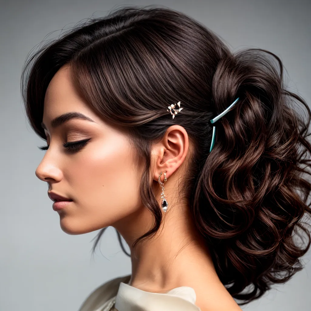 penteado mulher grampos discretos 2