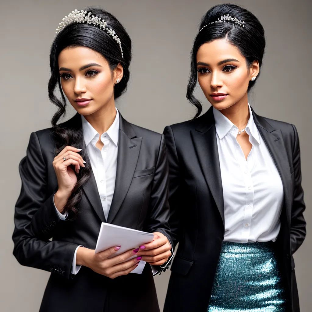 mulher negocios cabelo acessorios elegantes mulher negocios cabelo acessorios elegantes