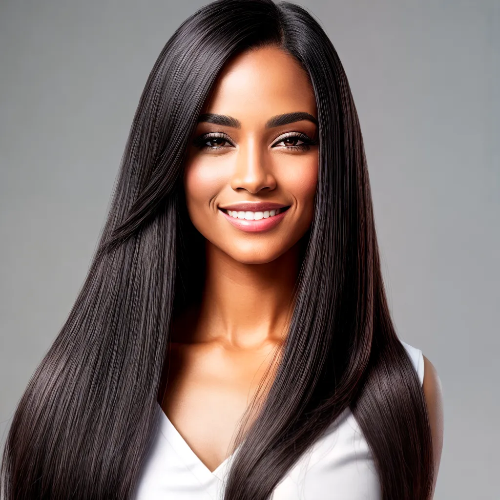 mulher cabelo liso confianca 1 mulher cabelo liso confianca 1