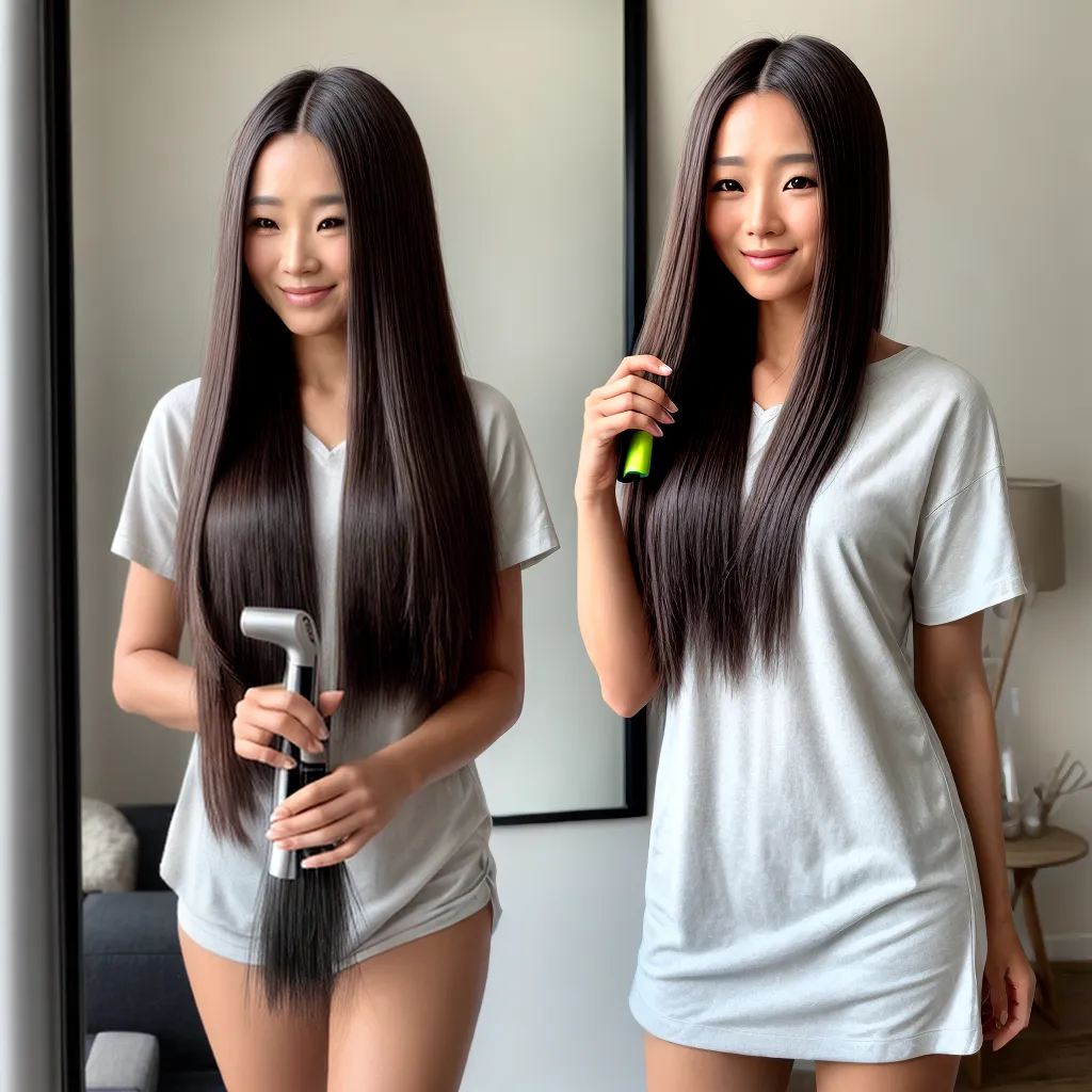 mulher cabelo espelho cuidados naturais mulher cabelo espelho cuidados naturais
