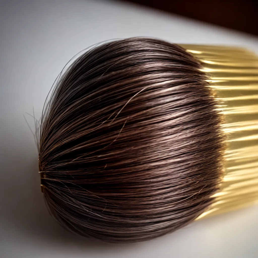 escova emaranhada cabelo erro alisador