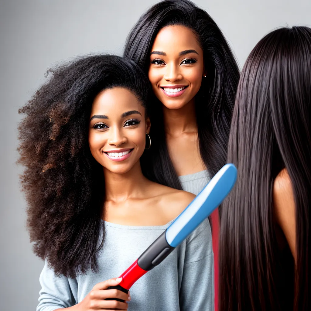 mulher cabelo liso espelho alisador mulher cabelo liso espelho alisador