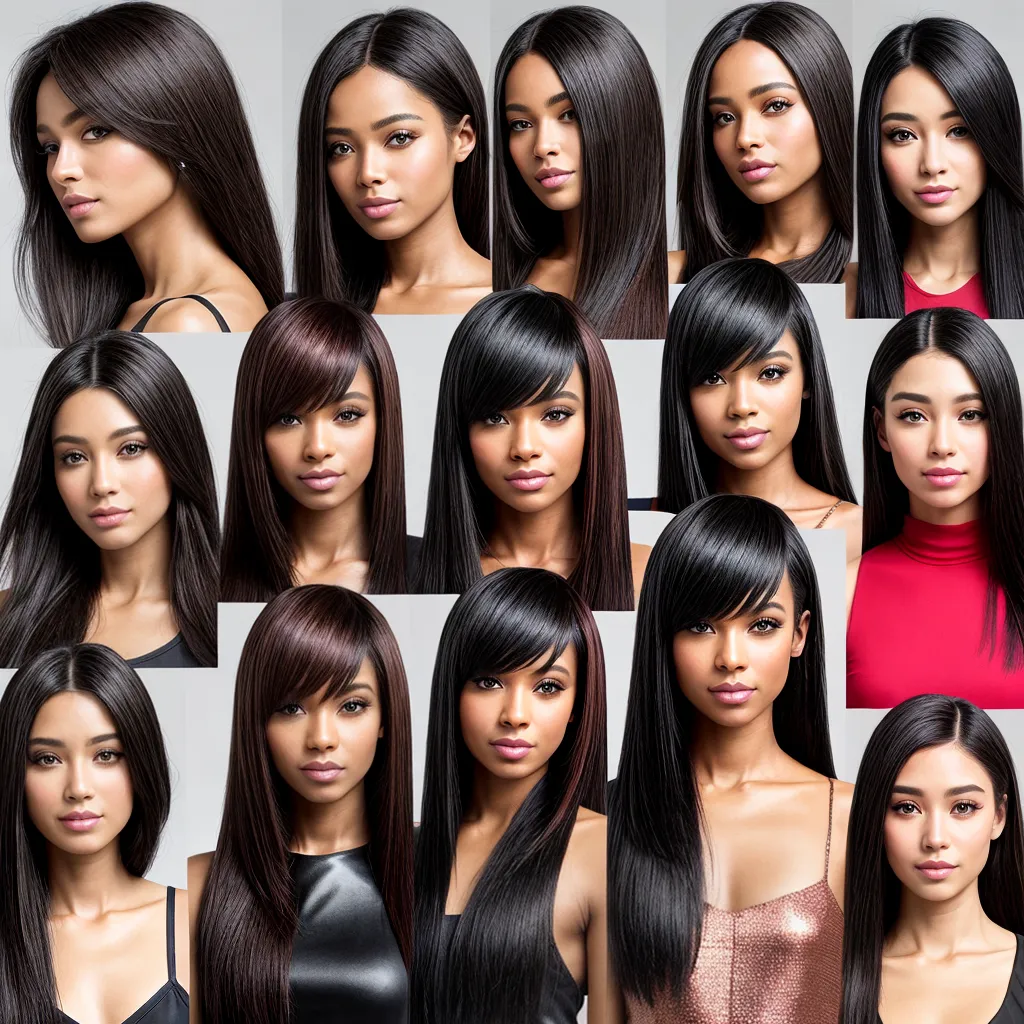 penteados versateis alisamento cabelo