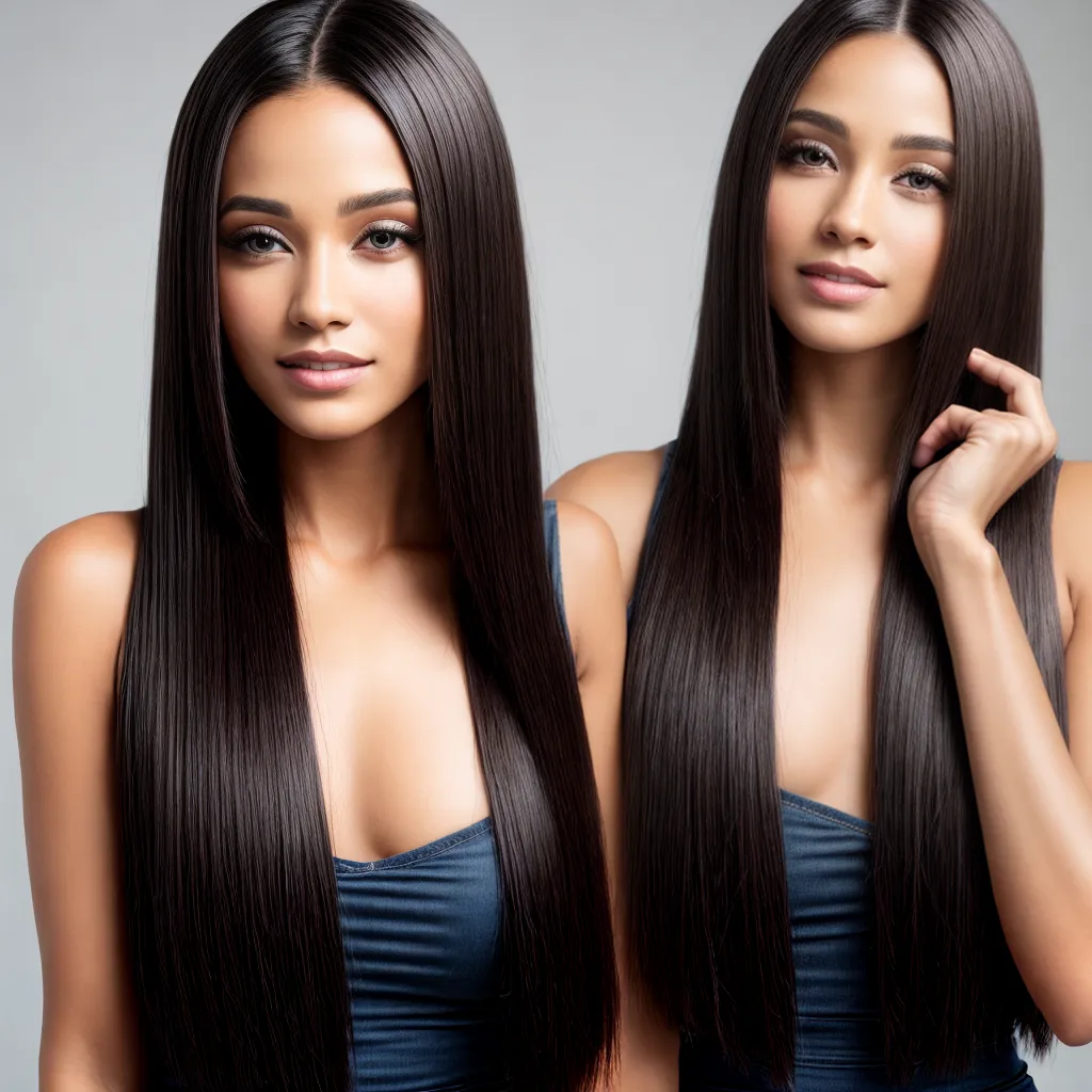 cabelo liso saudavel confianca