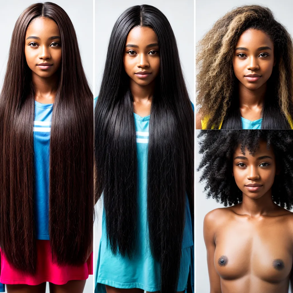 cabelo antes depois alisamento