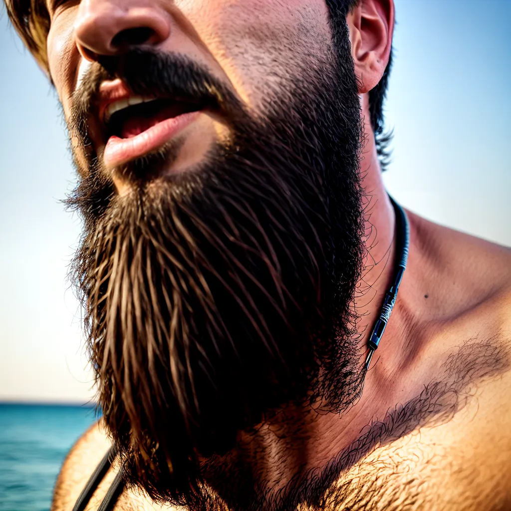barba cheia homem confiante 1 barba cheia homem confiante 1