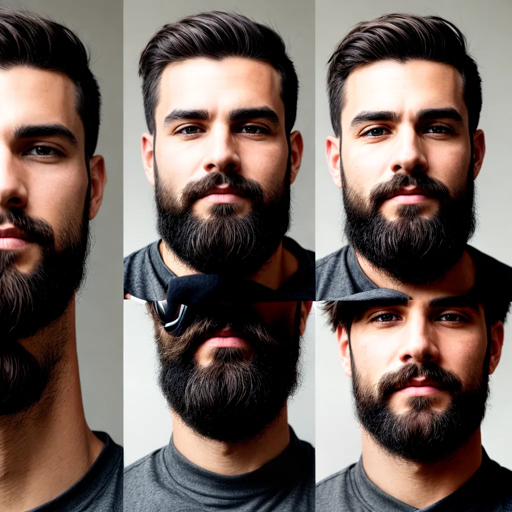 barba curta x barba longa