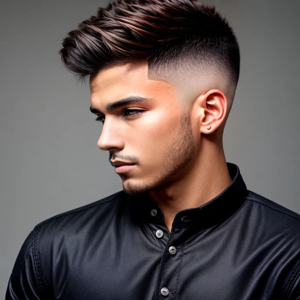 menino cabelo estiloso corte moderno menino cabelo estiloso corte moderno