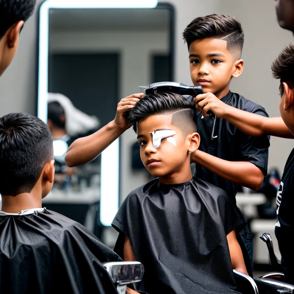 corte cabelo menino barbeiro 1