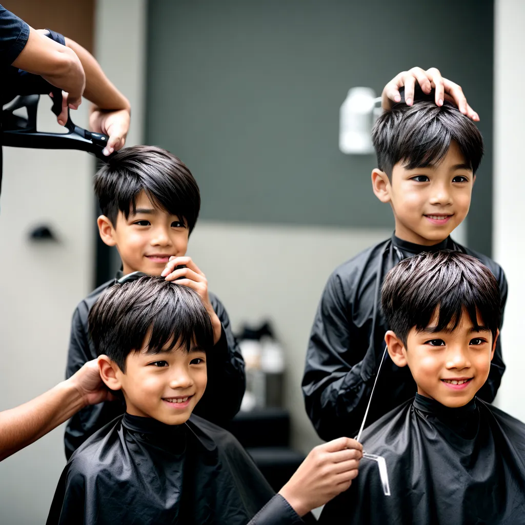 corte cabelo menino salao estiloso