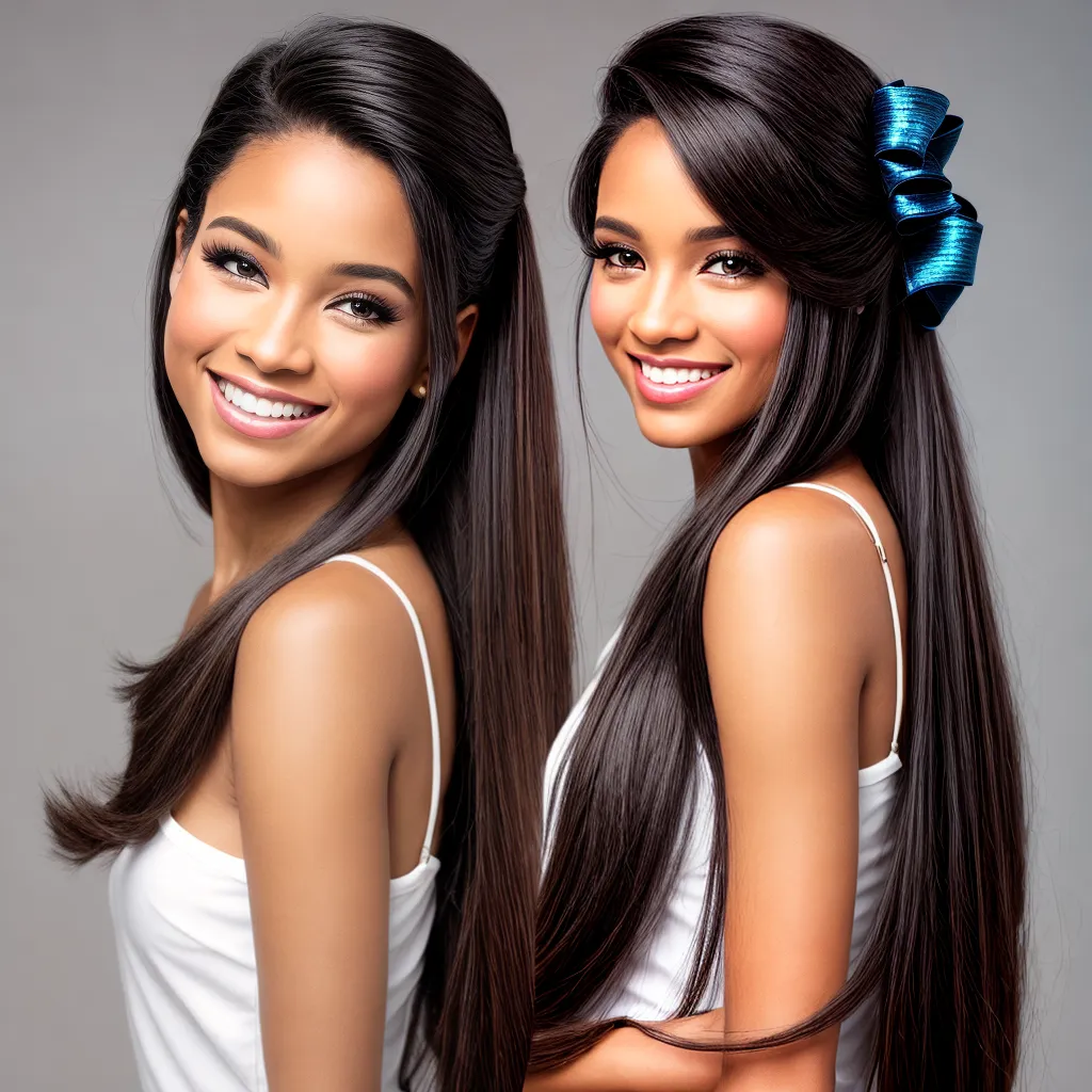 menina sorriso cabelo estilizado menina sorriso cabelo estilizado