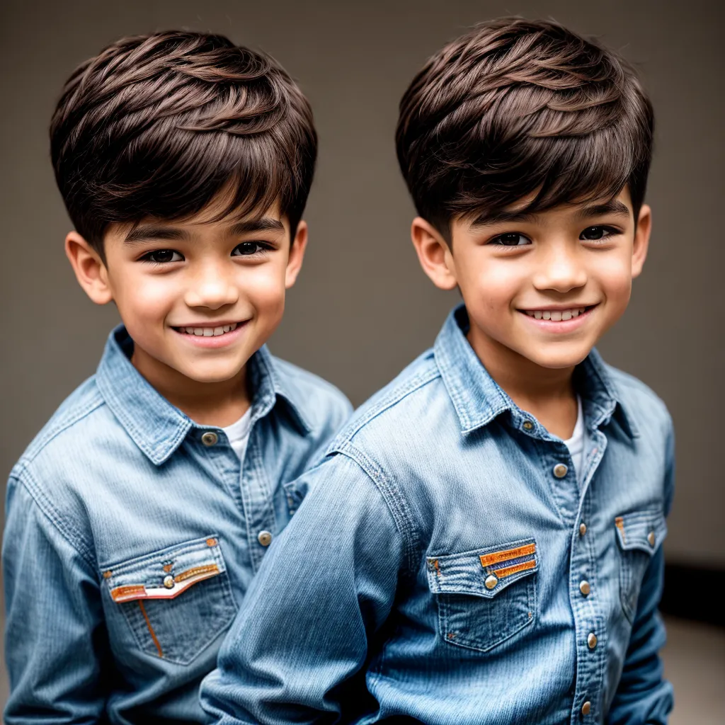 corte infantil moderno sorriso confiante 1 corte infantil moderno sorriso confiante 1