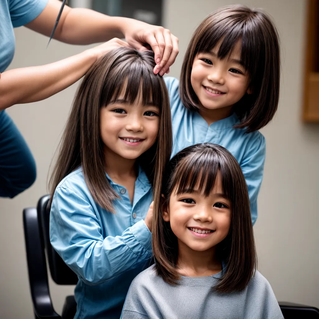 corte infantil diagonal movimento cabelo corte infantil diagonal movimento cabelo