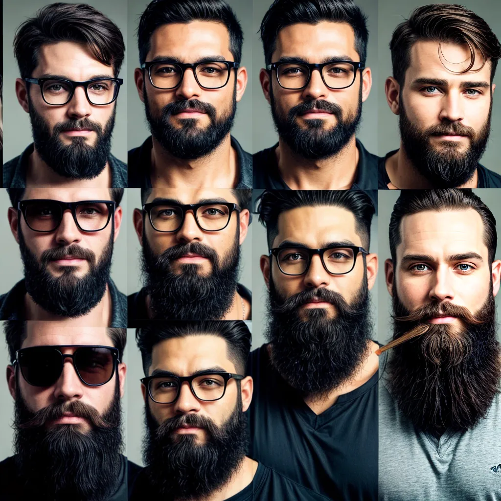 estilos barba variedade opcoes estilos barba variedade opcoes