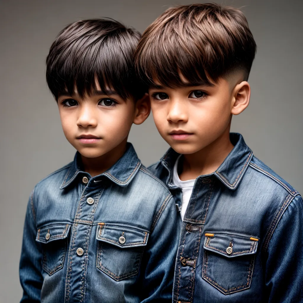 corte infantil moderno estiloso 1