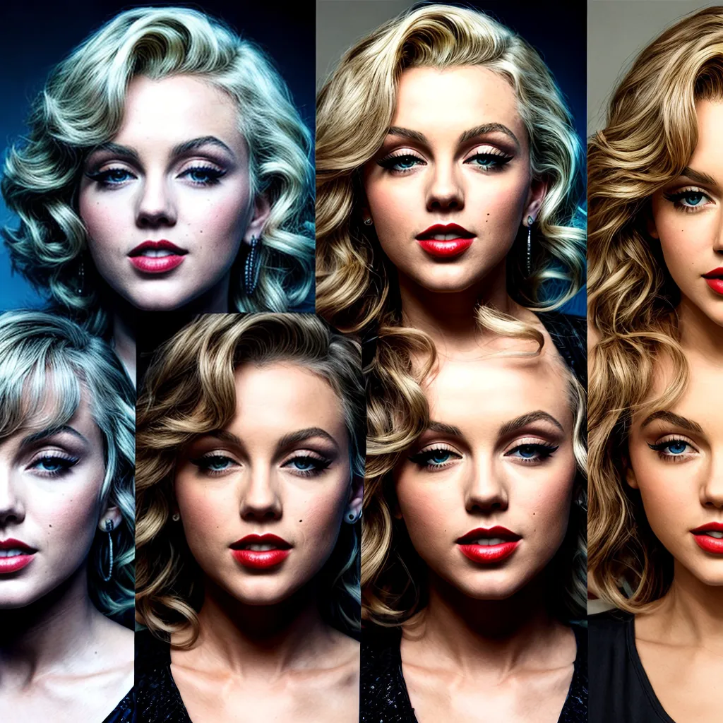 transformacao loiras iconicas marilyn taylor
