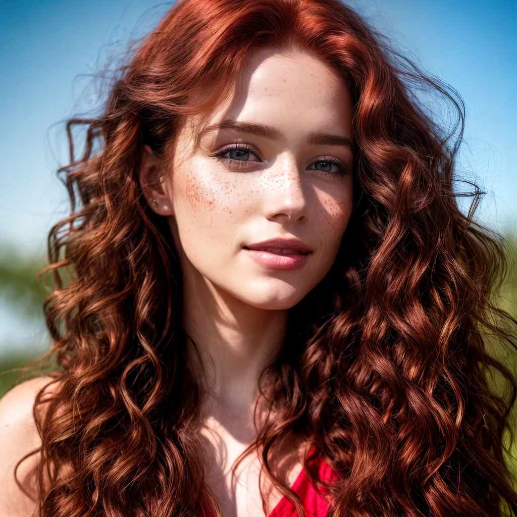 mulher cabelo ruivo brilhante mulher cabelo ruivo brilhante