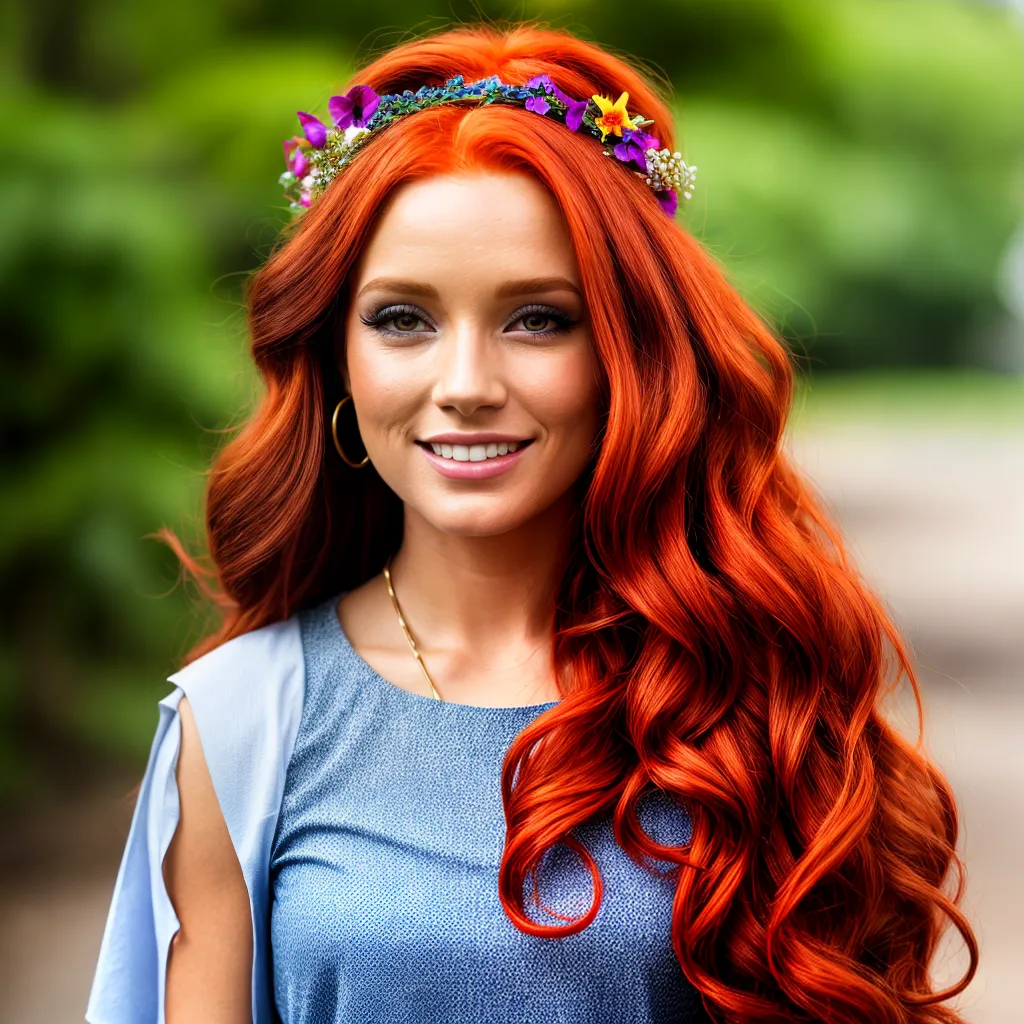 ruiva floral headband estilo ruiva floral headband estilo