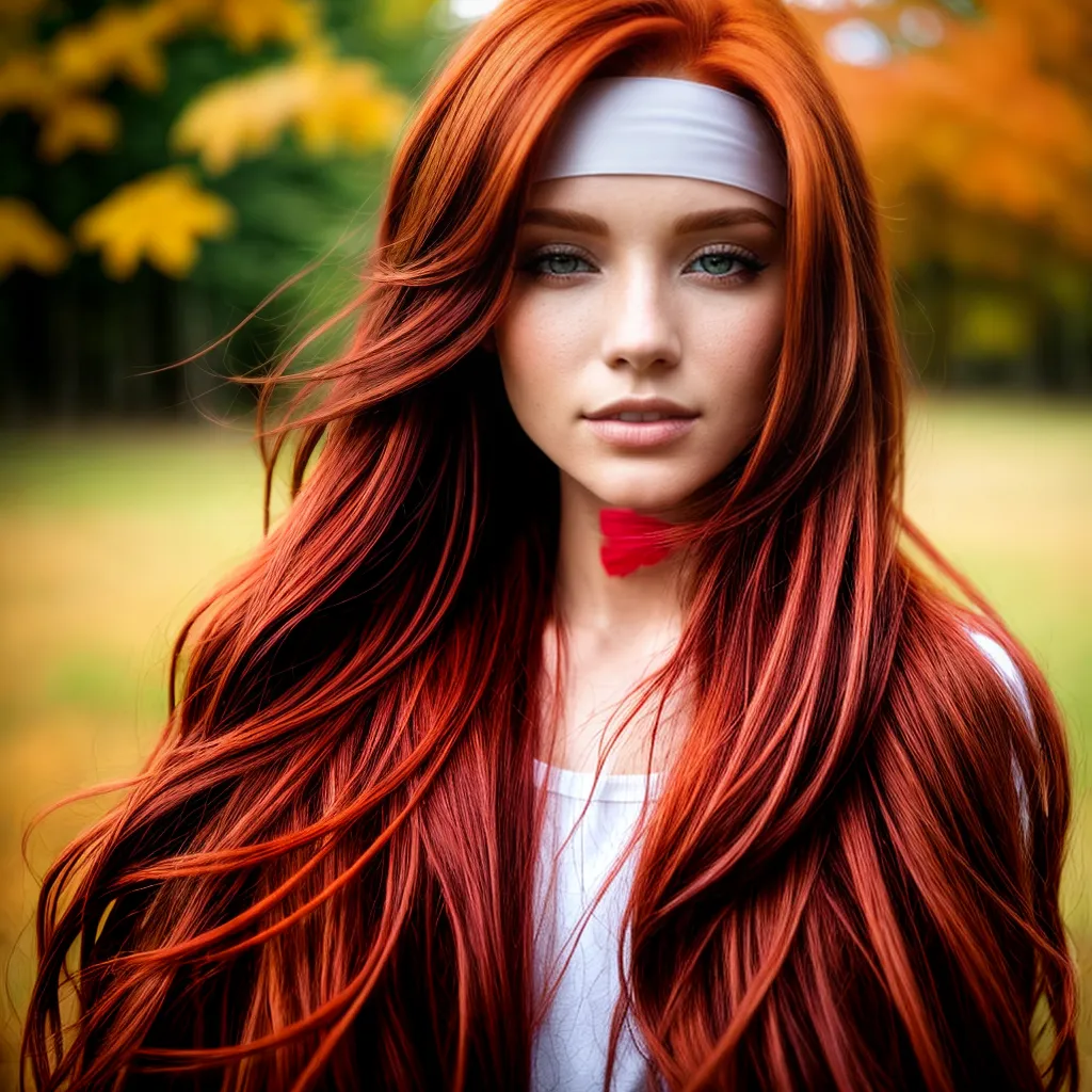 cabelo ruivo vibrante estacoes