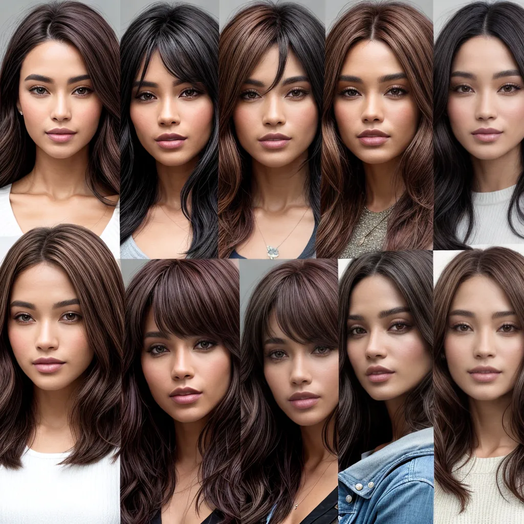 cores cabelo brunettes chocolate caramelo castanho burgundy cores cabelo brunettes chocolate caramelo castanho burgundy