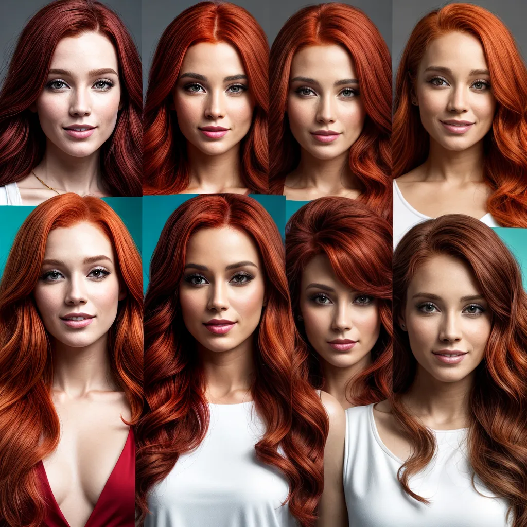 mulheres cabelos vermelhos variedade mulheres cabelos vermelhos variedade