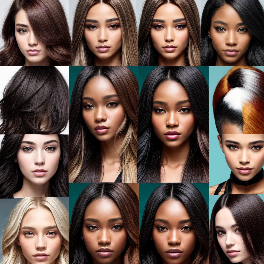 cores cabelo pele diversidade