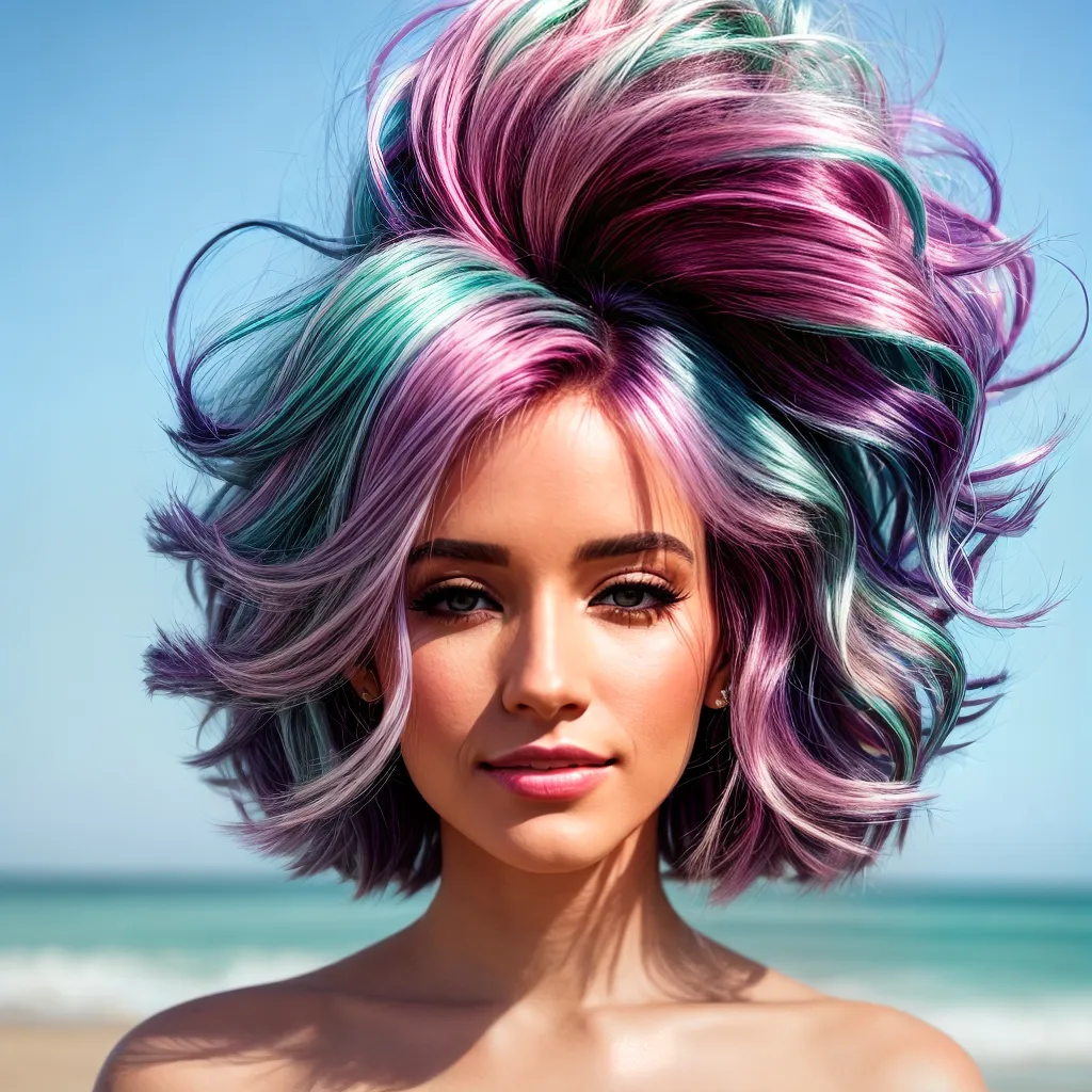 cabelo pastel mulher iluminado sol cabelo pastel mulher iluminado sol
