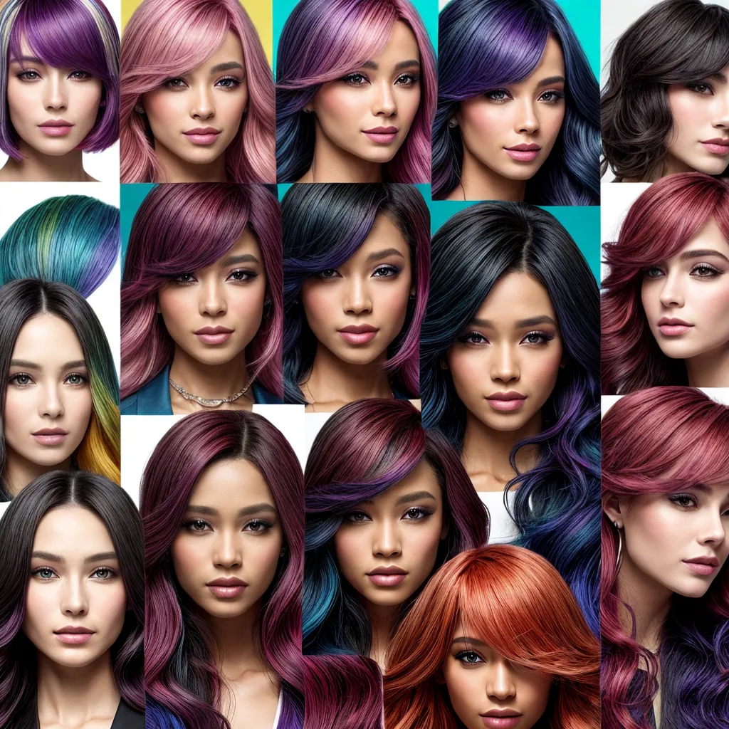 cabelos coloridos evolucao tendencias