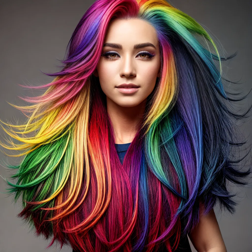 cabelo colorido surpresa moderno cabelo colorido surpresa moderno
